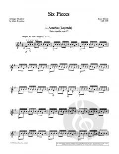 6 Stücke von Isaac Albéniz 