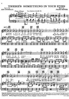 There's Something in Your Eyes 