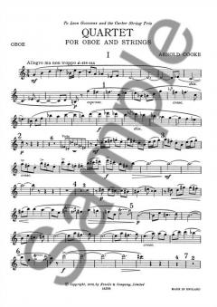Quartet von Arnold Cooke 
