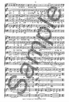 God Is Gone Up With A Merry Noise von William Croft 