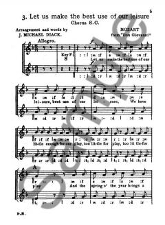 Diack Boy Mozart, Wa, The (Chorus Edition) 