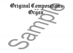 Andante for Organ von E. Townshend Driffield 