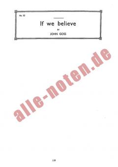 If We Believe That Jesus Died von John Goss 