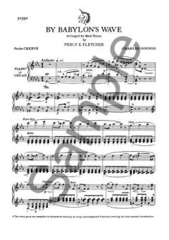 By Babylon's Wave (Charles Gounod) 