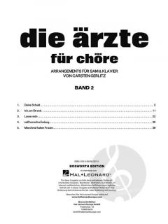die ärzte für chöre 2 von Die Ärzte 