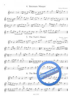 Jacobean Masque Tunes von Bernhard Zweers 