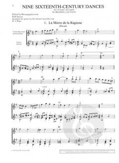 9 Tänze des 16. Jahrhunderts 
