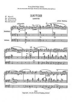 Maytime-Gavotte von Alfred Hollins 