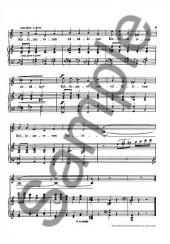 Holst, G Sergeants Song A Minor Voice/Piano 