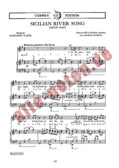 Jacobson, M Sicilian River Song Unison/Piano (Maurice Jacobson) 