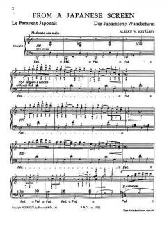 From A Japanese Screen von Albert William Ketelbey 