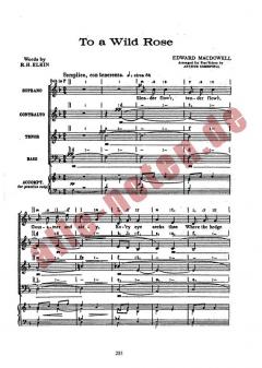 To A Wild Rose von Edward MacDowell 