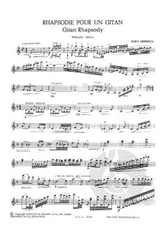 Rhapsody For A Gypsy von Boris Mersson 