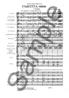 Partita 1958 von Xavier Montsalvatage 