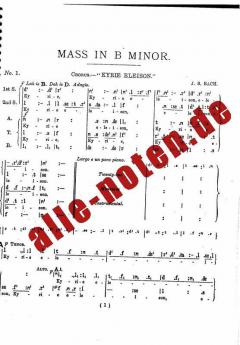 Mass In B Minor von Johann Sebastian Bach 