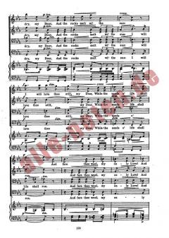 Bantock My Luve Is Like A Red, Red Rose TTBB 