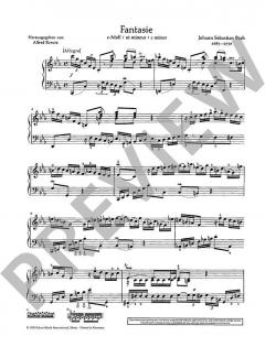 Fantasie c-Moll BWV 906,1 von Johann Sebastian Bach 