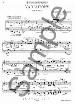 Variations Op. 30 von Kenneth Leighton 