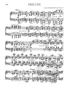 Preludes For Piano von Sergei Rachmaninow 