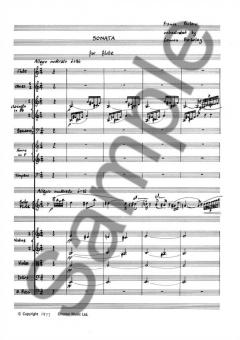 Flute Sonata von Francis Poulenc 