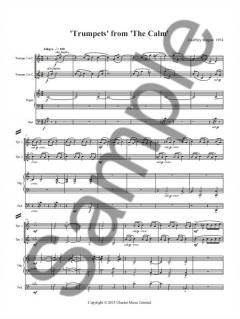Trumpets from 'The Calm' for 2 Trumpets and Organ von Geoffrey Burgon im Alle Noten Shop kaufen