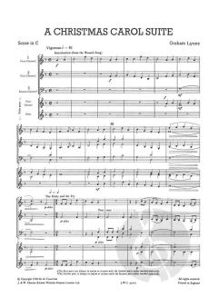 Christmas Carol Suite von Graham Lyons für Holzbläserensemble im Alle Noten Shop kaufen