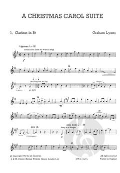 Christmas Carol Suite von Graham Lyons für Holzbläserensemble im Alle Noten Shop kaufen