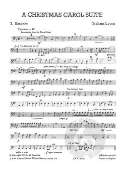 Christmas Carol Suite von Graham Lyons für Holzbläserensemble im Alle Noten Shop kaufen