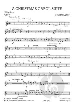 Christmas Carol Suite von Graham Lyons für Holzbläserensemble im Alle Noten Shop kaufen