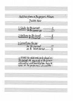 Sketches From A Bagpiper's Album von Judith Weir 
