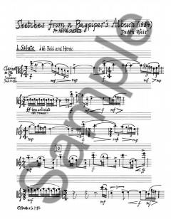 Sketches From A Bagpiper's Album von Judith Weir 