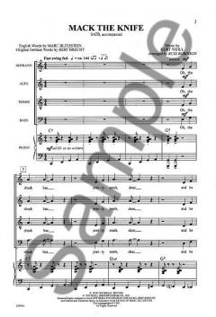 Mack The Knife (Kurt Weill) 