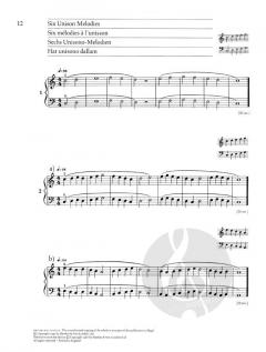 Mikrokosmos Band 1 von Béla Bartók 