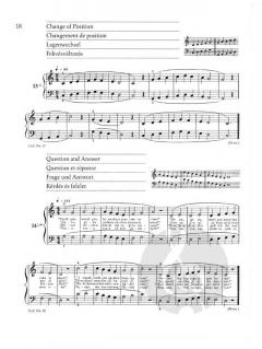 Mikrokosmos Band 1 von Béla Bartók 