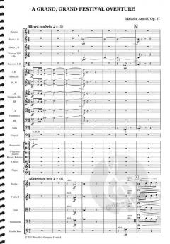 Grand, Grand Festival Overture op. 57 von Malcolm Arnold 