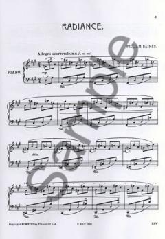 Radiance (Three Concert Studies) von William Baines 