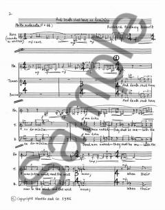 And Death Shall Have No Dominion von Richard Rodney Bennett 