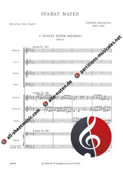 Stabat Mater von Giovanni Battista Bononcini 