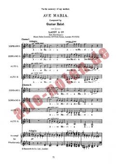 Ave Maria (Gustav Holst) 
