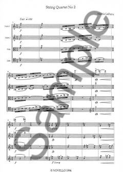 String Quartet No. 2 von Nicola LeFanu 