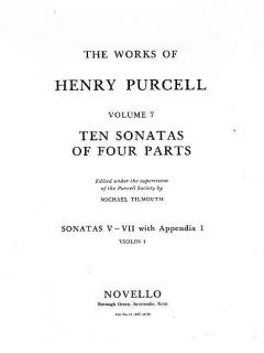 10 Sonatas of Four Parts von Henry Purcell 