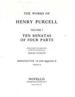 10 Sonatas of Four Parts von Henry Purcell 