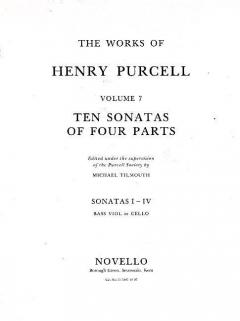 10 Sonatas of Four Parts von Henry Purcell 