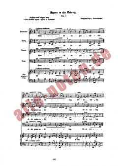 Hymn To The Trinity von Peter Iljitsch Tschaikowsky 
