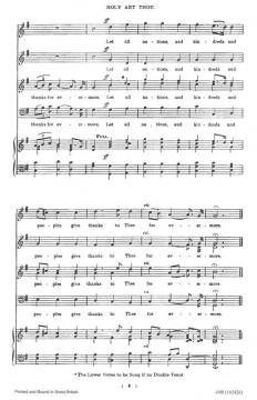 Holy Art Thou von Georg Friedrich Händel 