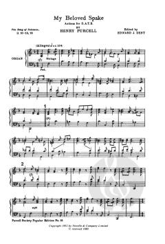 My Beloved Spake von Henry Purcell 
