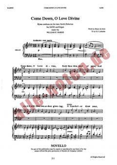 Come Down, O Love Divine von William Henry Harris 