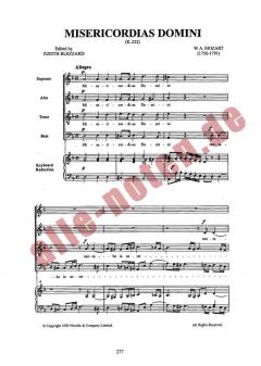 Misericordias Domini K.222 von Wolfgang Amadeus Mozart 