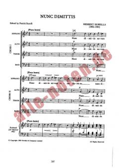 Nunc Dimittis von Herbert Howells 