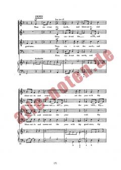 Thou Visitest The Earth von Maurice Greene 